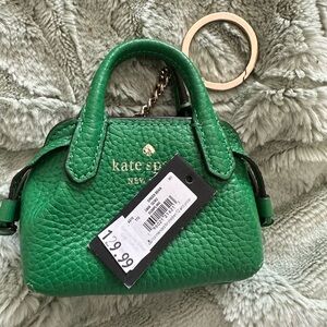 Kate Spade Women's Mini Dumpling Bag Charm Keychain